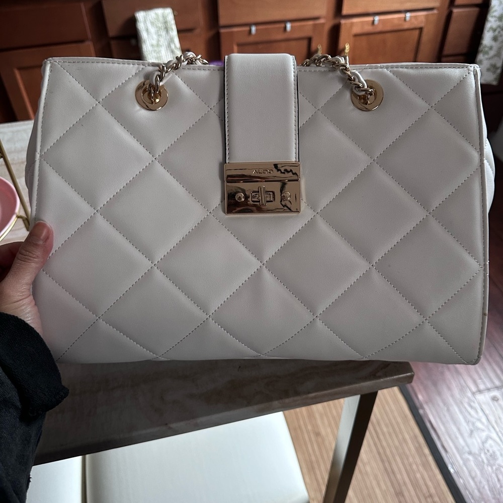 SOLD!  Aldo white purse